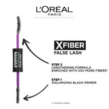 LOreal Paris - False Lash Superstar X Fiber Mascara - Black
