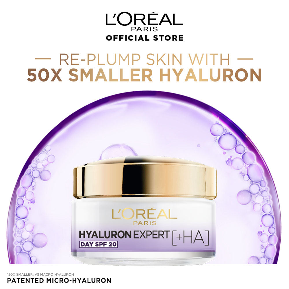 LOreal Paris - Hyaluron Expert Replumping Moisturizing Night Cream 50 ml