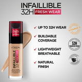 LOreal Paris - Infallible 24h Liquid Foundation - 120 Vanilla