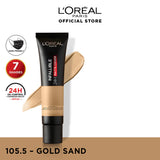 LOreal Paris - Infallible 24H Matte Cover Liquid Foundation - 105.5 Gold Sand