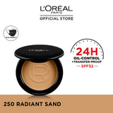LOreal Paris - Infallible 24H Oil Control Compact Powder - 250 Radiant Sand