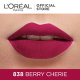 LOreal Paris - Infallible Les Macarons Lipstick - 838 Berry Cherie