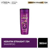 LOreal Paris - Keratin Straight 72H Shampoo - 360ml