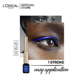 LOreal Paris - Liner Signature Liquid Eyeliner - 02 Blue