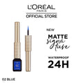 LOreal Paris - Liner Signature Liquid Eyeliner - 02 Blue