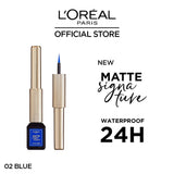LOreal Paris - Liner Signature Liquid Eyeliner - 02 Blue