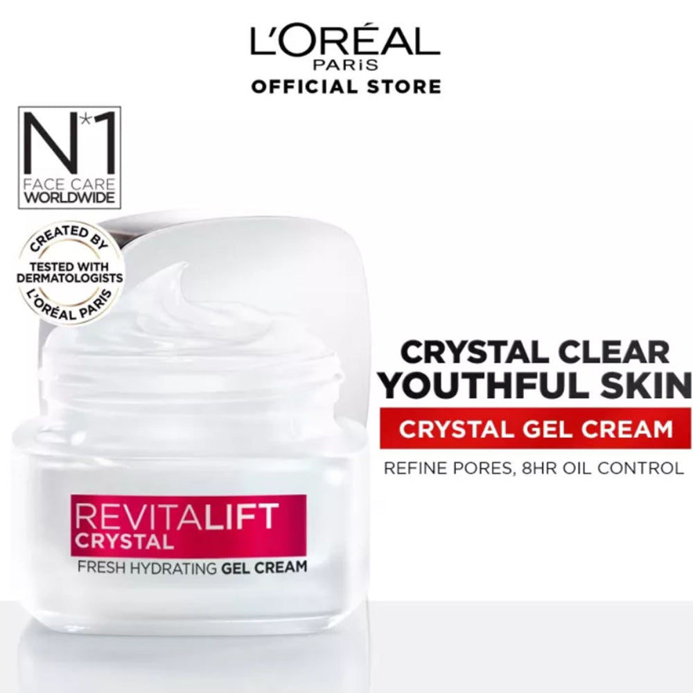 Loreal Paris - Revitalift Crystal Gel Cream 50ml