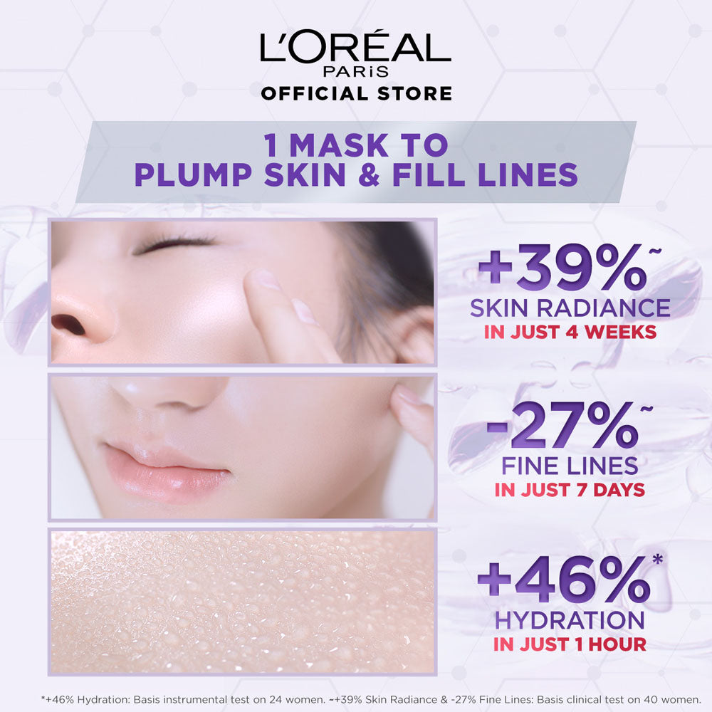 Loreal Paris - Revitalift Hyaluronic Acid Freshmix Mask