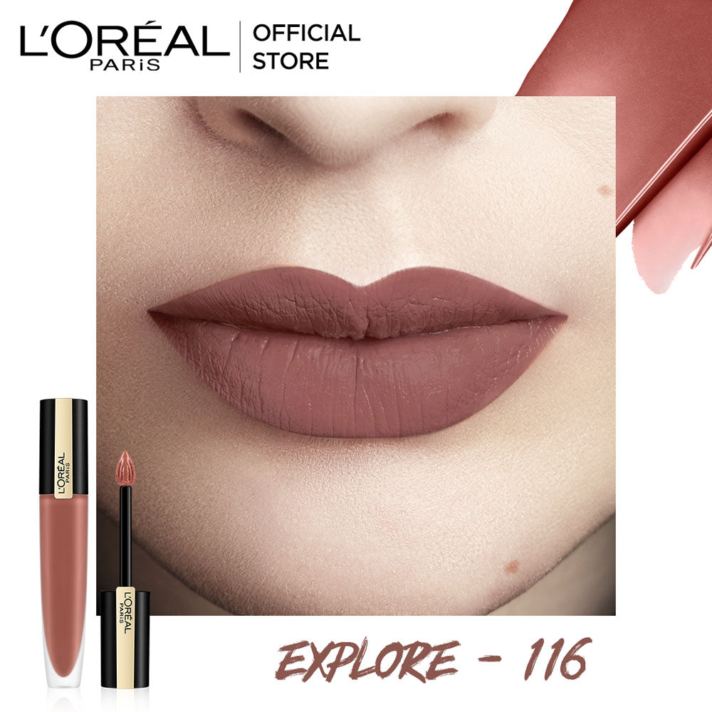 LOreal Paris - Rouge Signature Matte Lipstick - 116 Explore