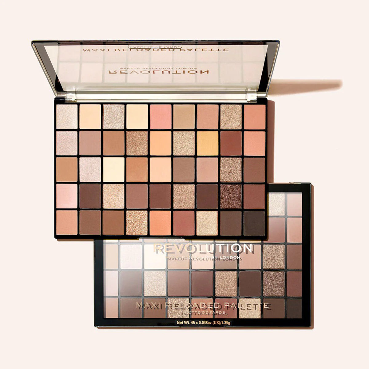 Maxi Reloaded Nudes Eyeshadow Palette - Makeup Revolution