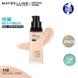 Maybelline - Fit Me Matte + Poreless Liquid Foundation SPF 22 - 112