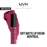 NYX - Soft Matte Lip Cream Liquid Lipstick - Montreal