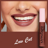 NYX - Lip Lingerie Matte Liquid Lipstick xxl - Low Cut
