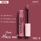 NYX - Lip Lingerie Matte Liquid Lipstick xxl - Maxout