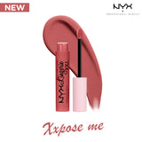 NYX - Lip Lingerie Matte Liquid Lipstick xxl - Xxpose Me