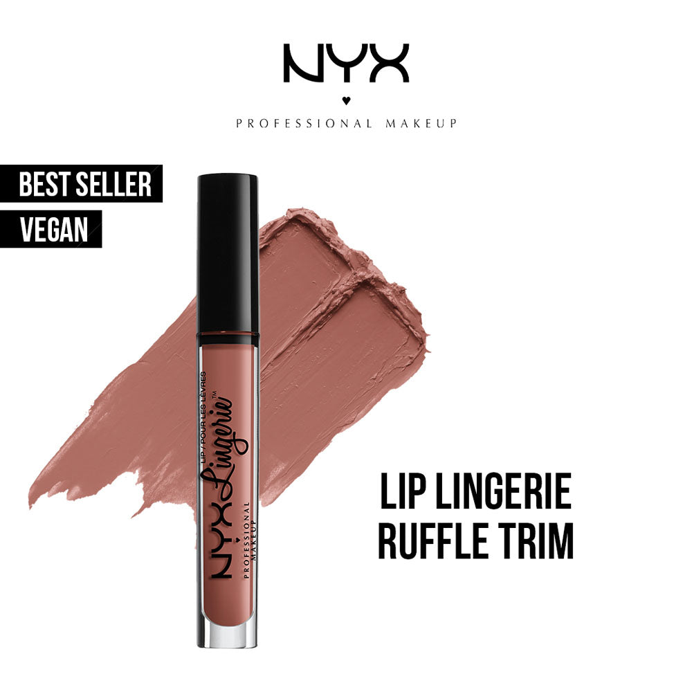 NYX - Liquid Lipstick Lip Lingerie - 04 Ruffle Trim