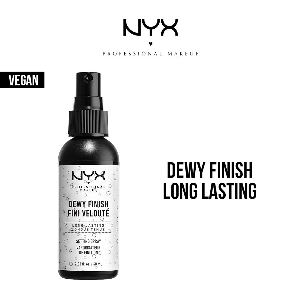 NYX - Spray - 02 Dewy Finish Long Lasting – Makeup City Pakistan