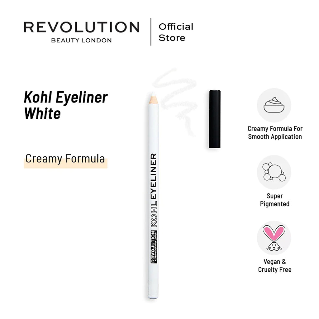 Revolution Relove Kohl Eyeliner White