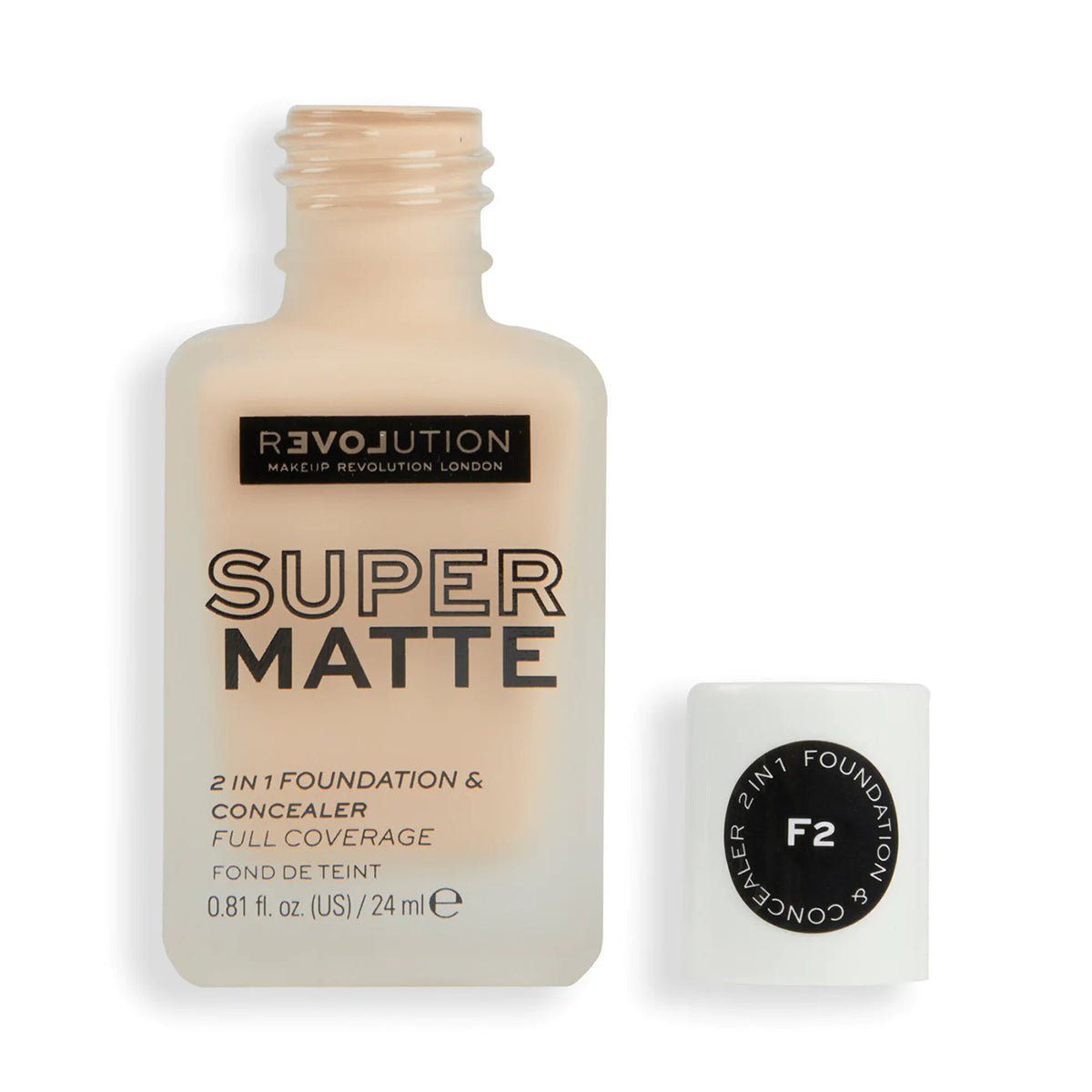 Revolution - Relove Supermatte Foundation F2