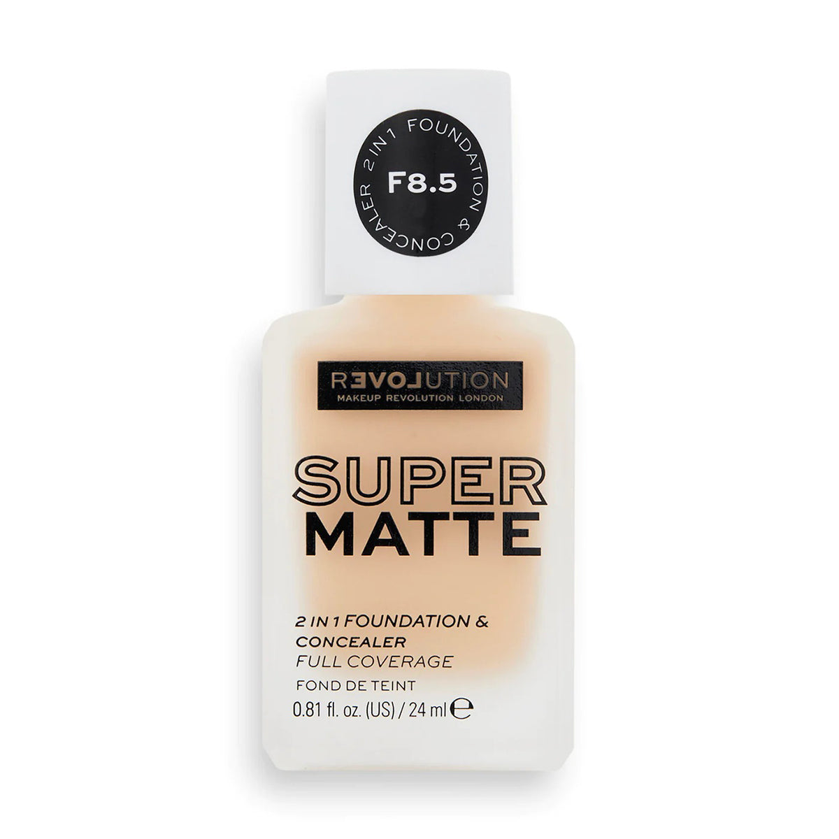 Revolution - Relove Supermatte Foundation F8.5
