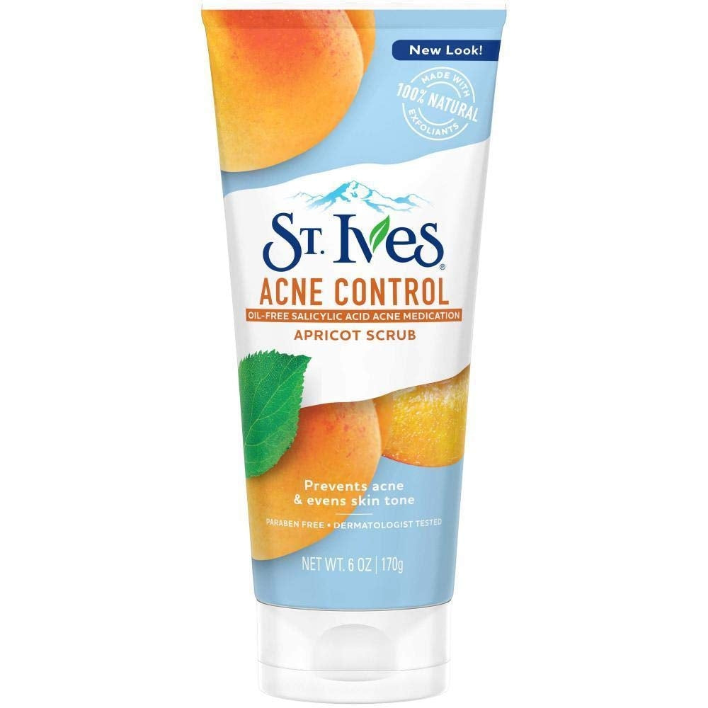 St.Ives - Scrub U.S.A Apricot Acne, Blemish & Blackhead 170g – Makeup City Pakistan