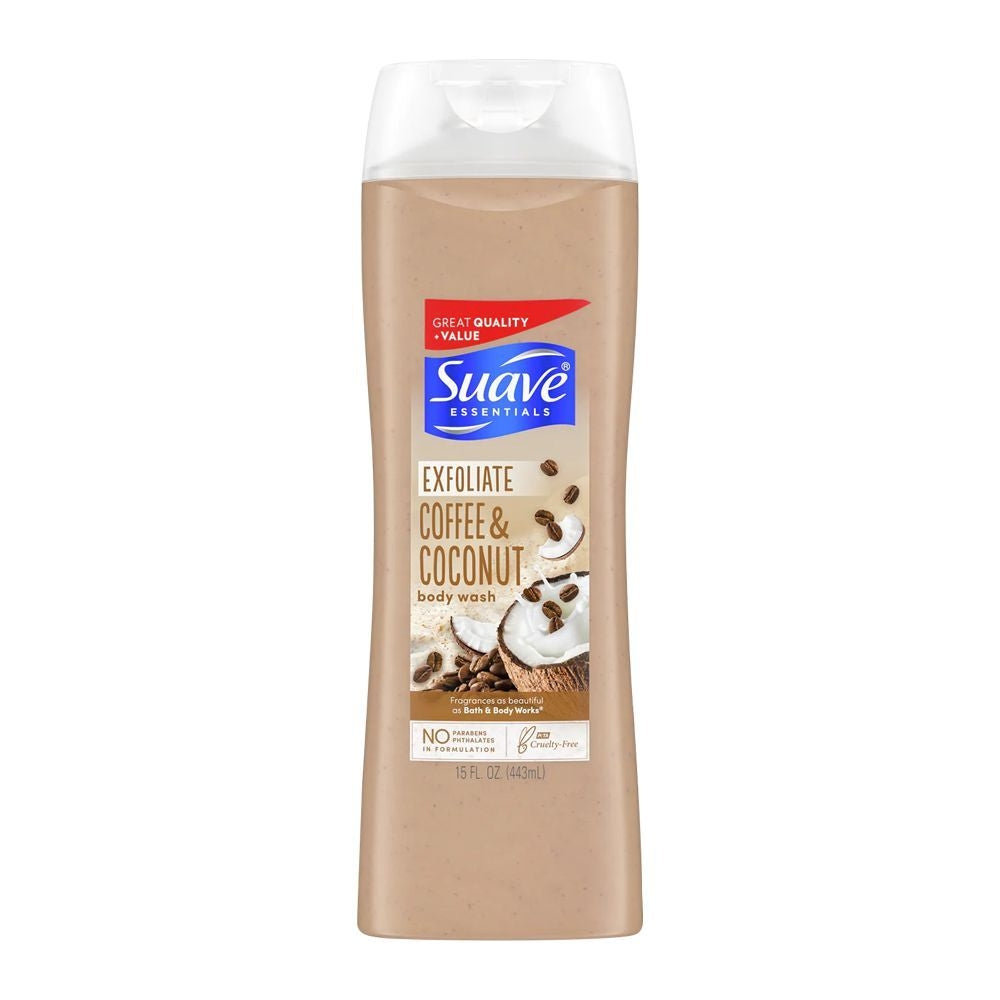 Suave - Coffee & Coconut Body Wash 443ml